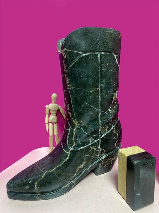 Stivale di marmo — Collezione Western