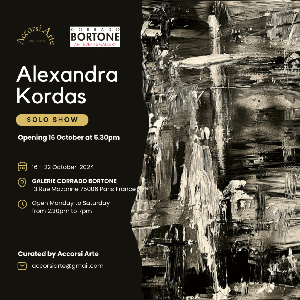Alexandra Kordas - Mostra Personale, Galerie Corrado Bortone, Parigi