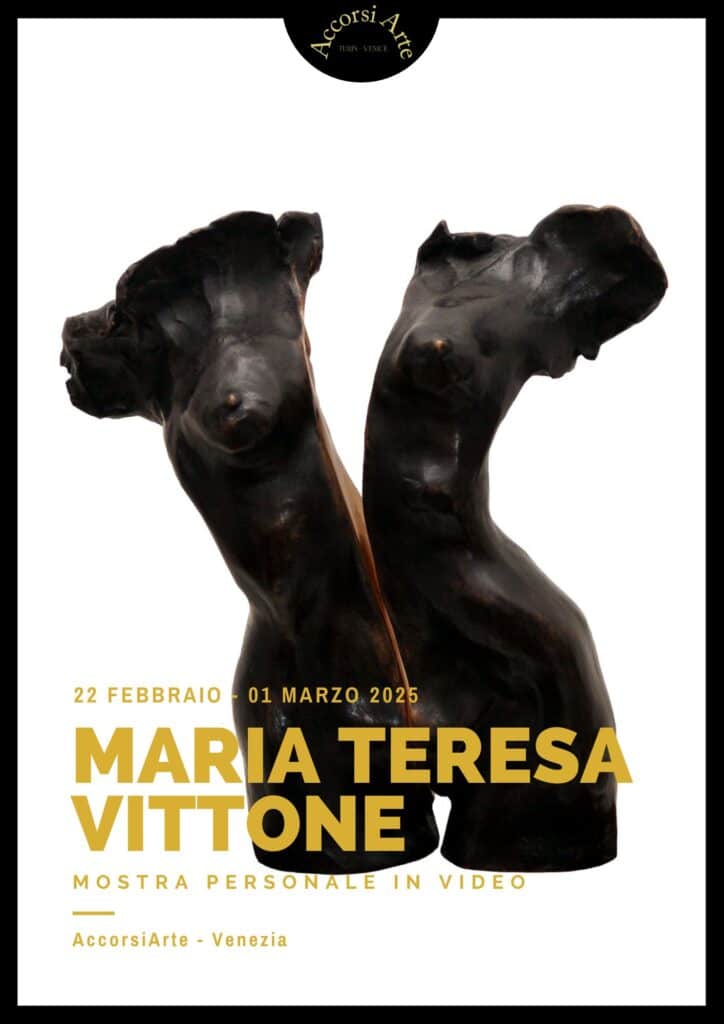 Maria Teresa Vittone, Einzelausstellung im Video, AccorsiArte Venedig, Februar 2025